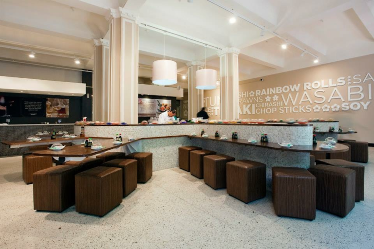 Food Lovers Retail Sitting Area