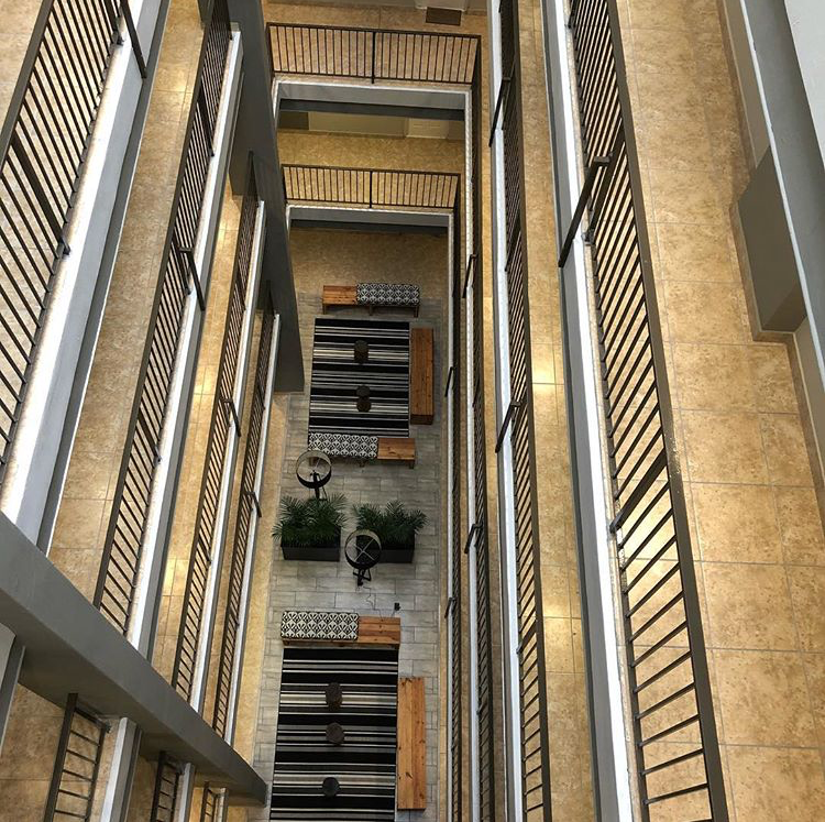 Rivers Edge Reception Area Balcony