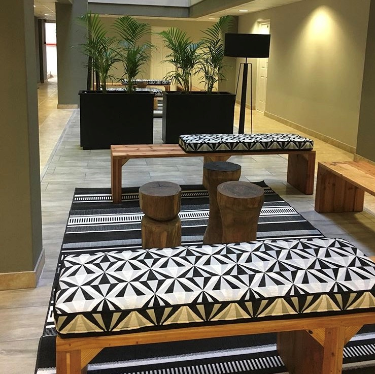 Rivers Edge Reception Area Interior Decor