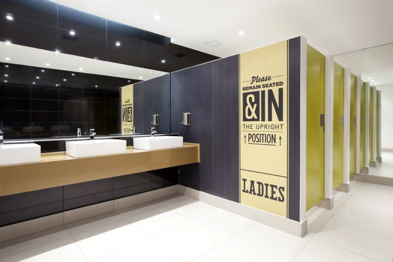 Food Lovers Office Bathroom